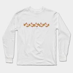 Chipmunks and Acorns,Fall,Christmas Long Sleeve T-Shirt